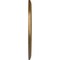 Ekena Millwork Theia Ceiling Medallion (Fits Canopies up to 6 3/4"), 24"OD x 3 5/8"ID x 1 3/4"P, Pale Gold CM24THPAS - alternate 3